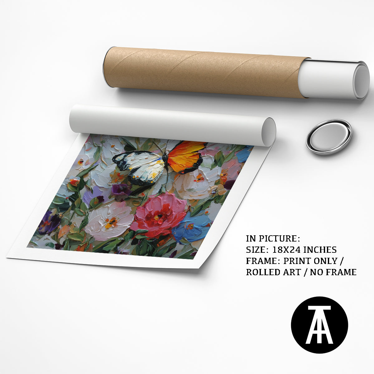 Artwork as Print Only or Rolled Art