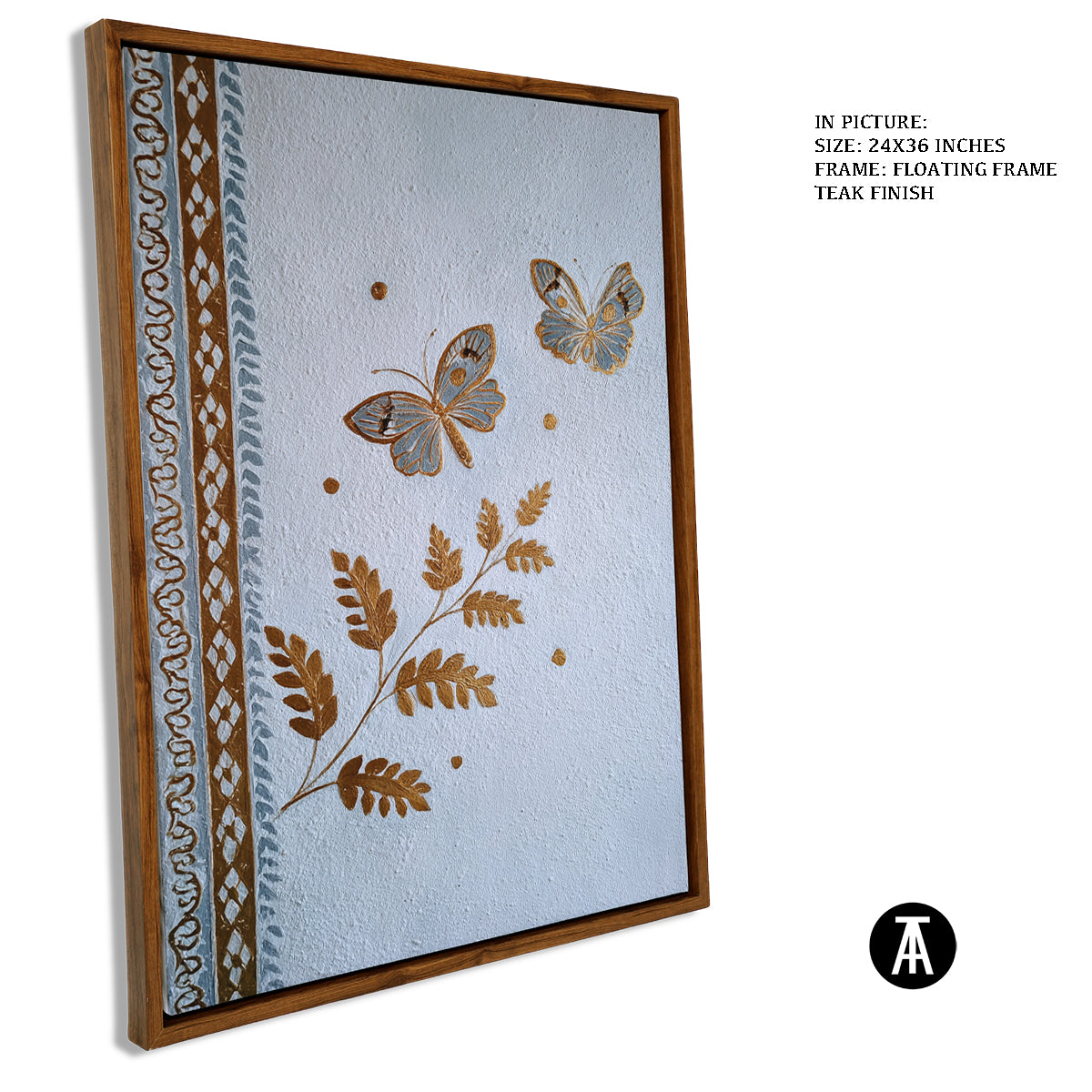 Artwork in Floating Frame