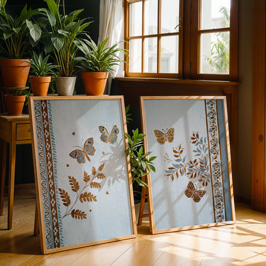 Heritage Indian Painting in a Lifestyle Setting