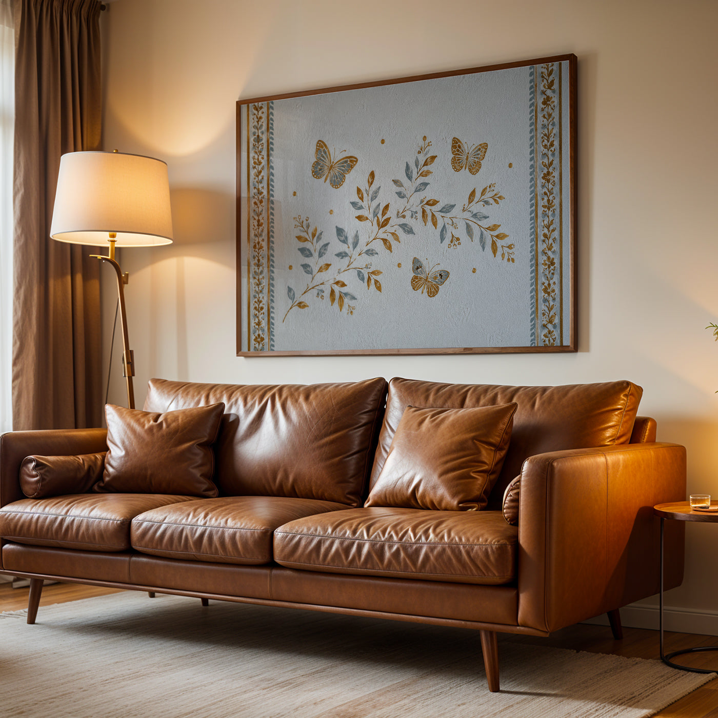 Heritage Indian Painting in a Lifestyle Setting