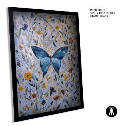 Artwork in Metal Earling Silver Frame