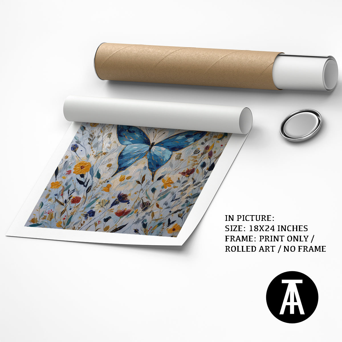 Artwork as Print Only or Rolled Art