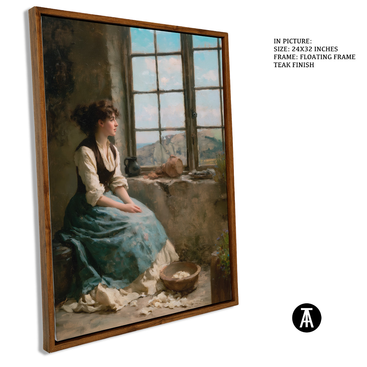 Artwork in Floating Frame