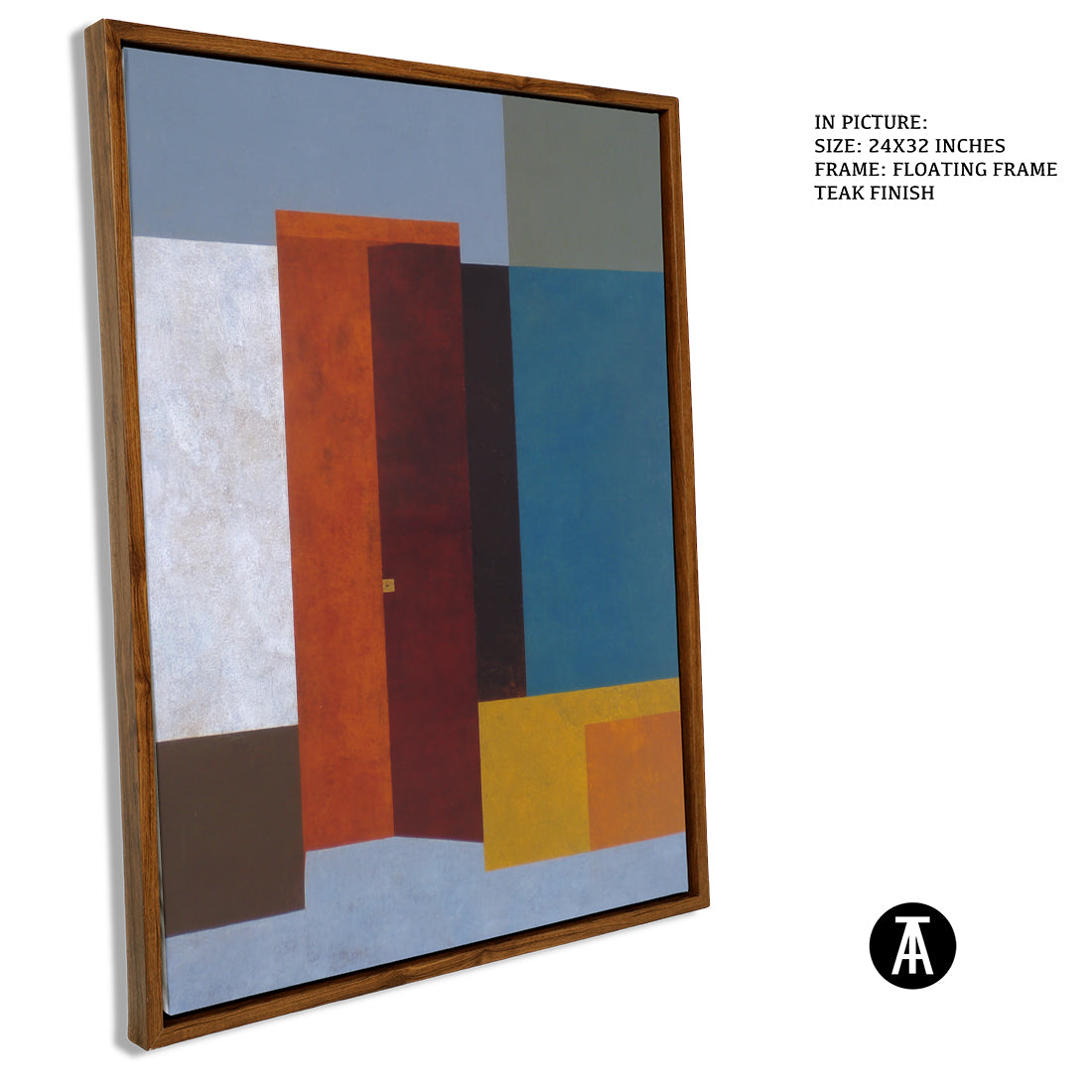 Artwork in Floating Frame