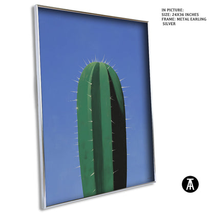 Artwork in Metal Earling Silver Frame