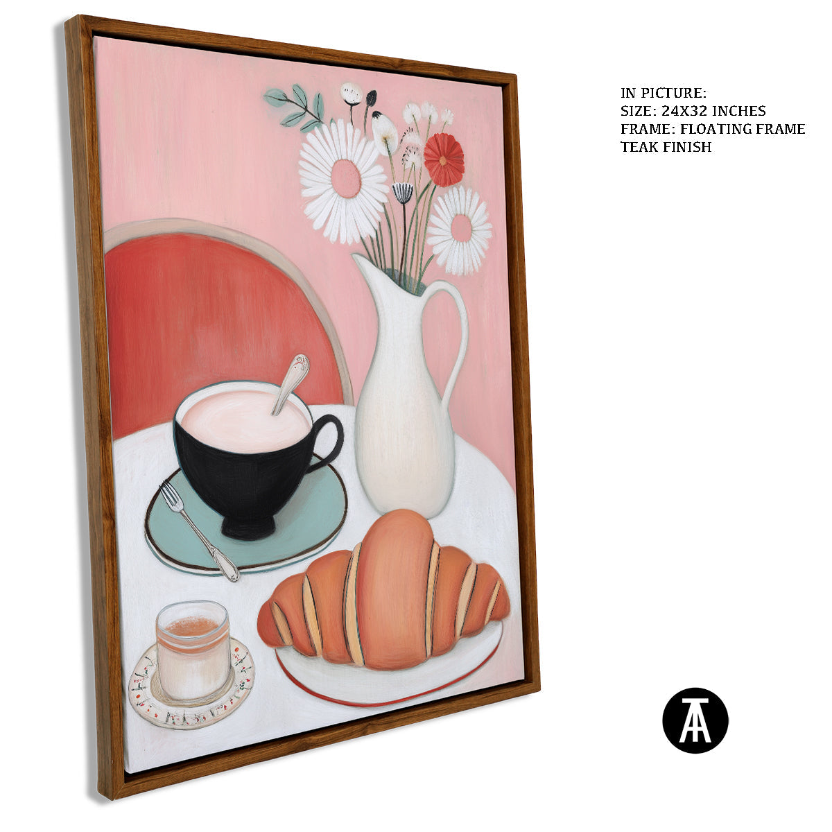 Artwork in Floating Frame