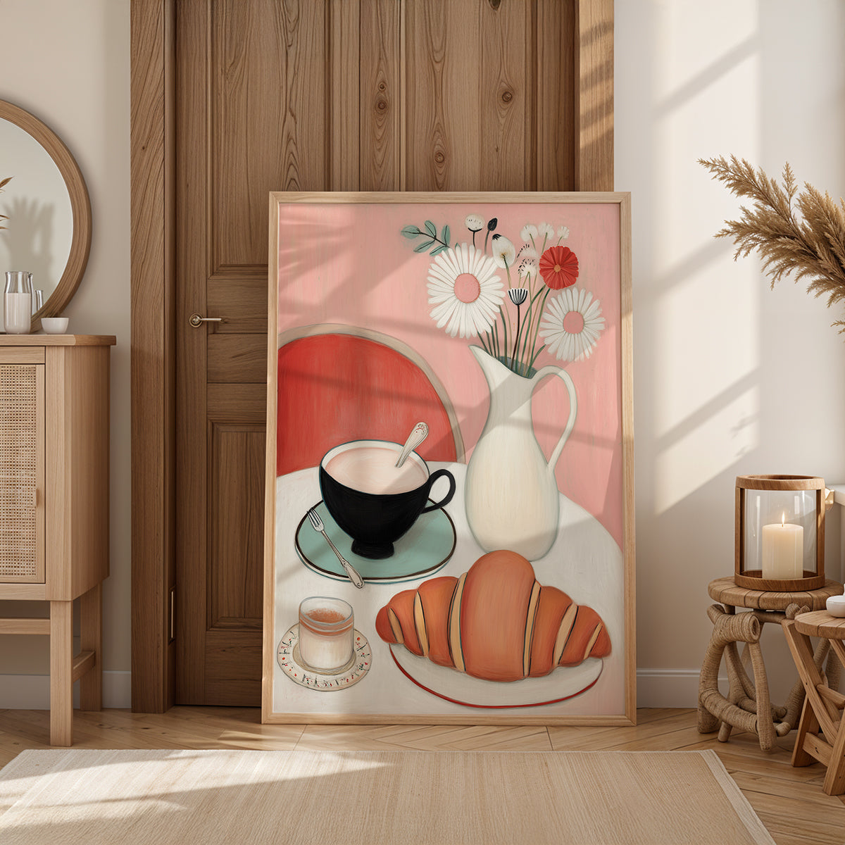 Painting in a Lifestyle Setting