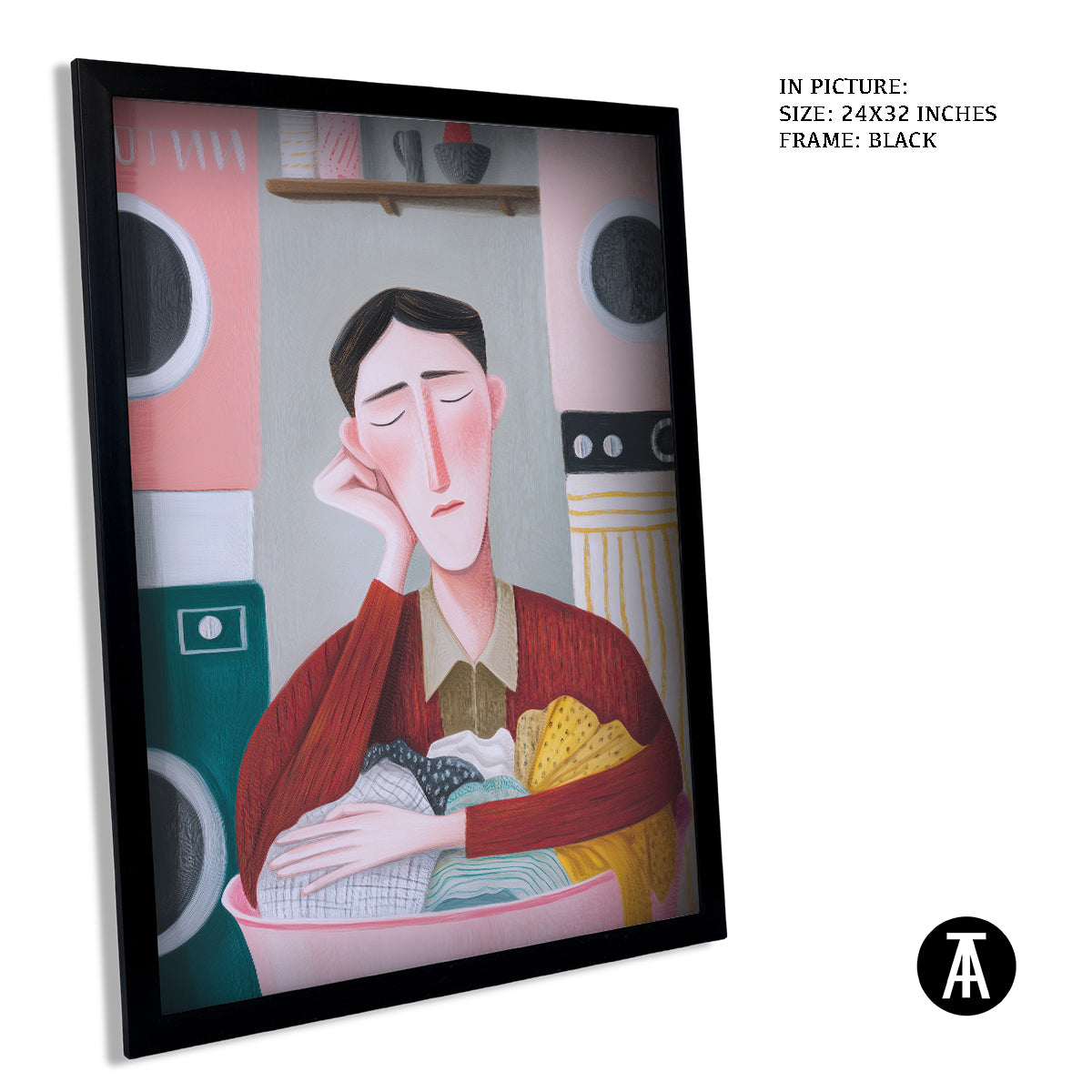 Artwork in Black Frame