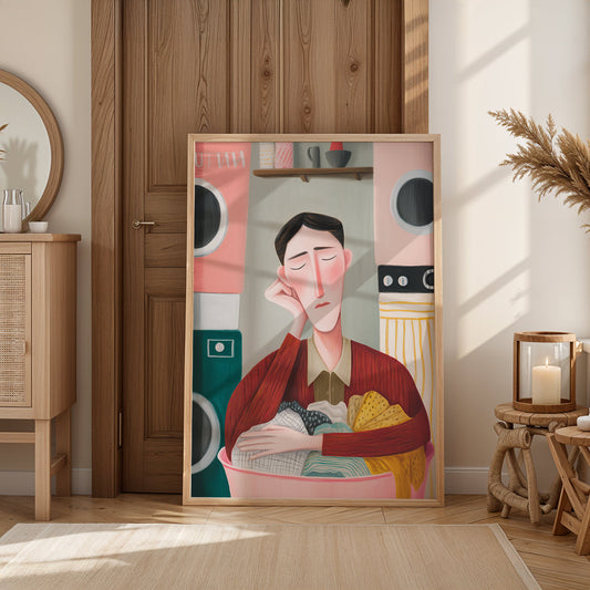 Painting in a Lifestyle Setting