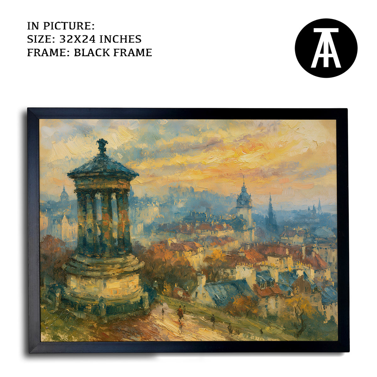 Artwork in Black Frame