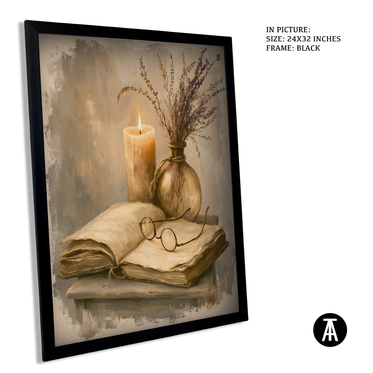 Artwork in Black Frame
