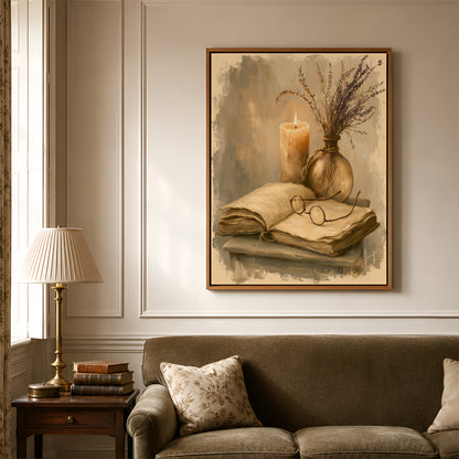 Painting in a Lifestyle Setting