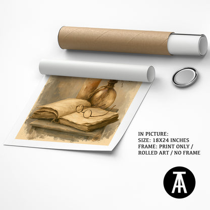 Artwork as Print Only or Rolled Art