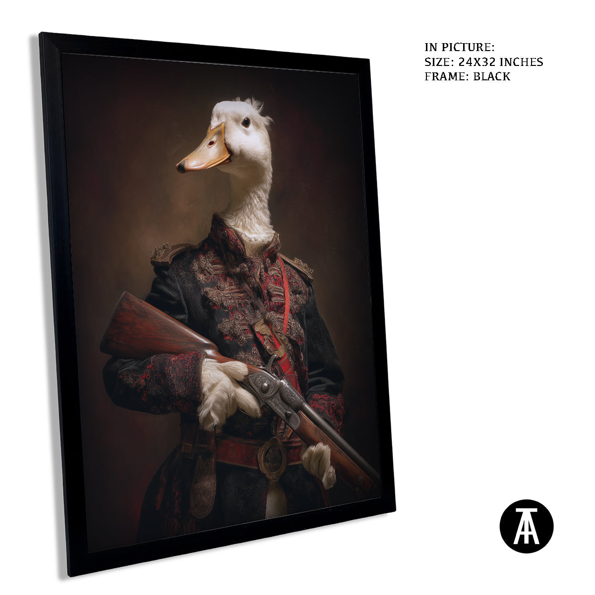 Artwork in Black Frame