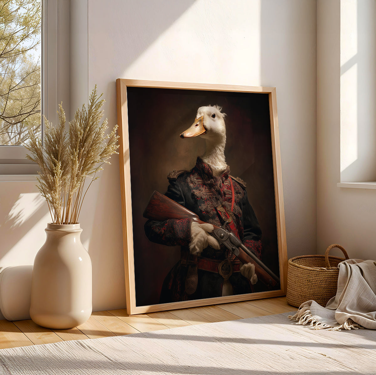 Painting in a Lifestyle Setting