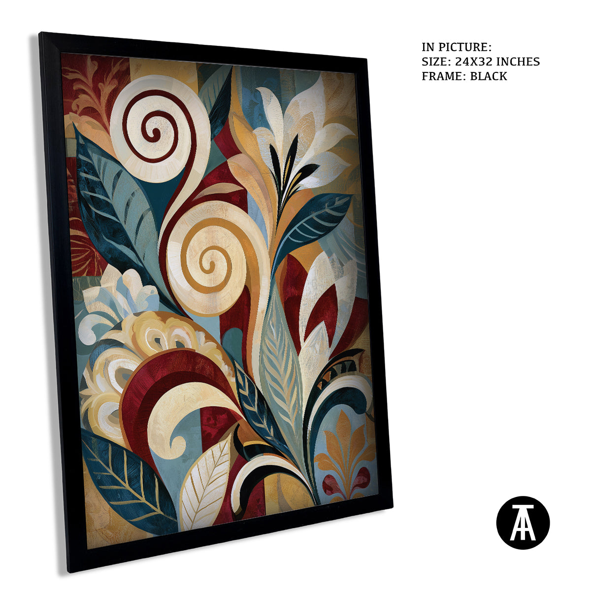 Artwork in Black Frame