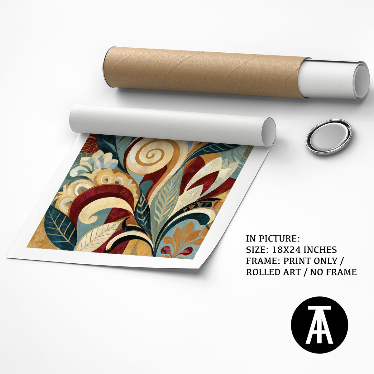 Artwork as Print Only / Rolled Art