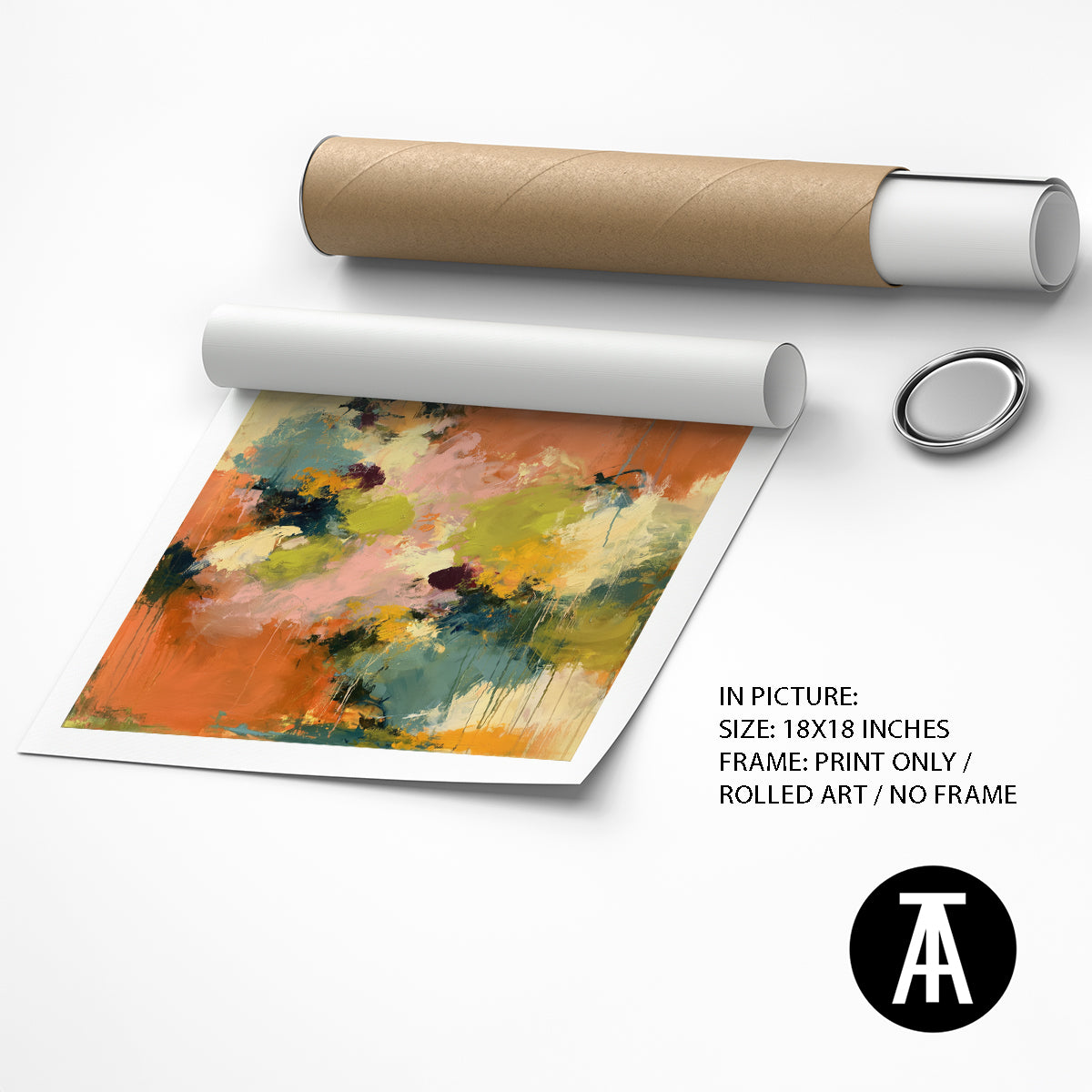 Artwork as Print Only / Rolled Art