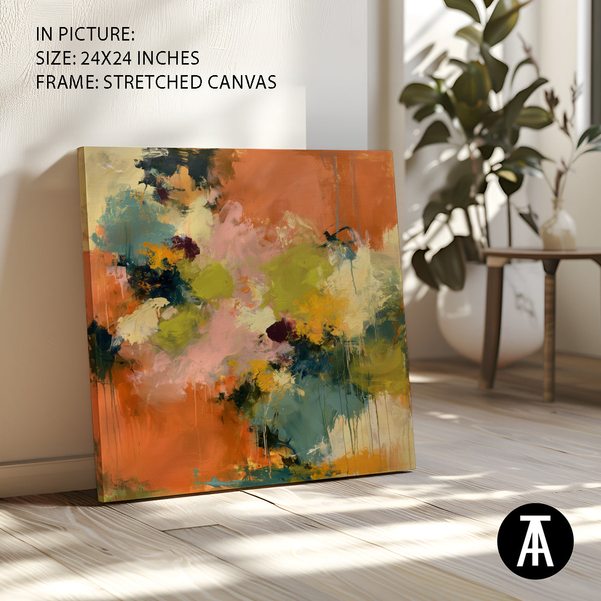 Artwork in Stretched Canvas