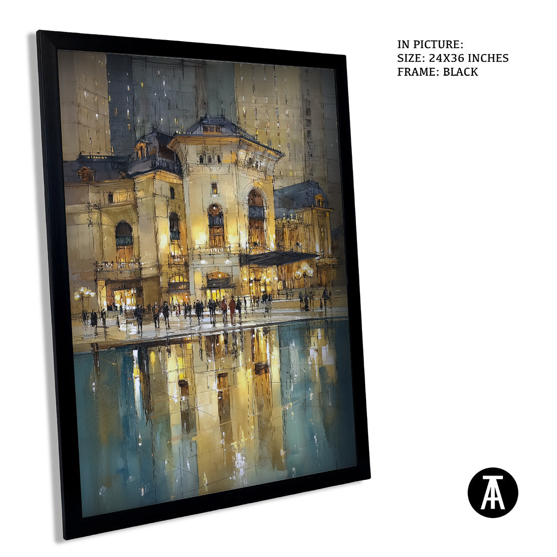 Artwork in Black Frame