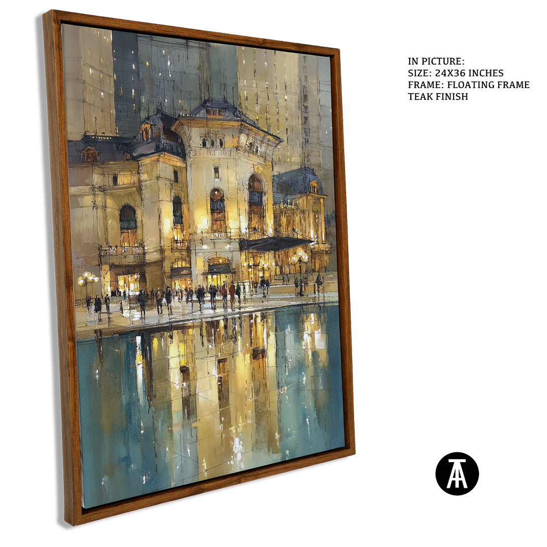 Artwork in Floating Frame