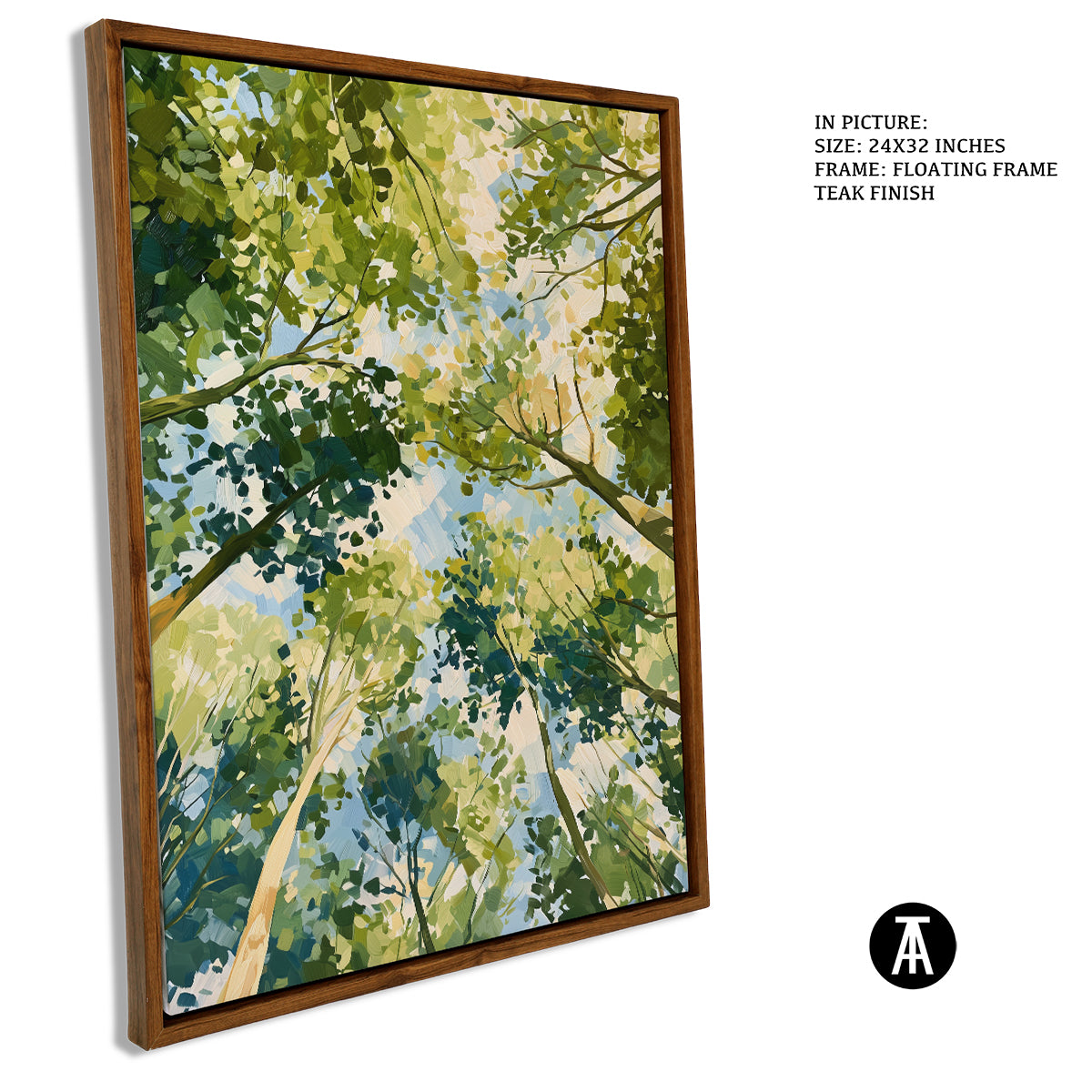 Artwork in Floating Frame