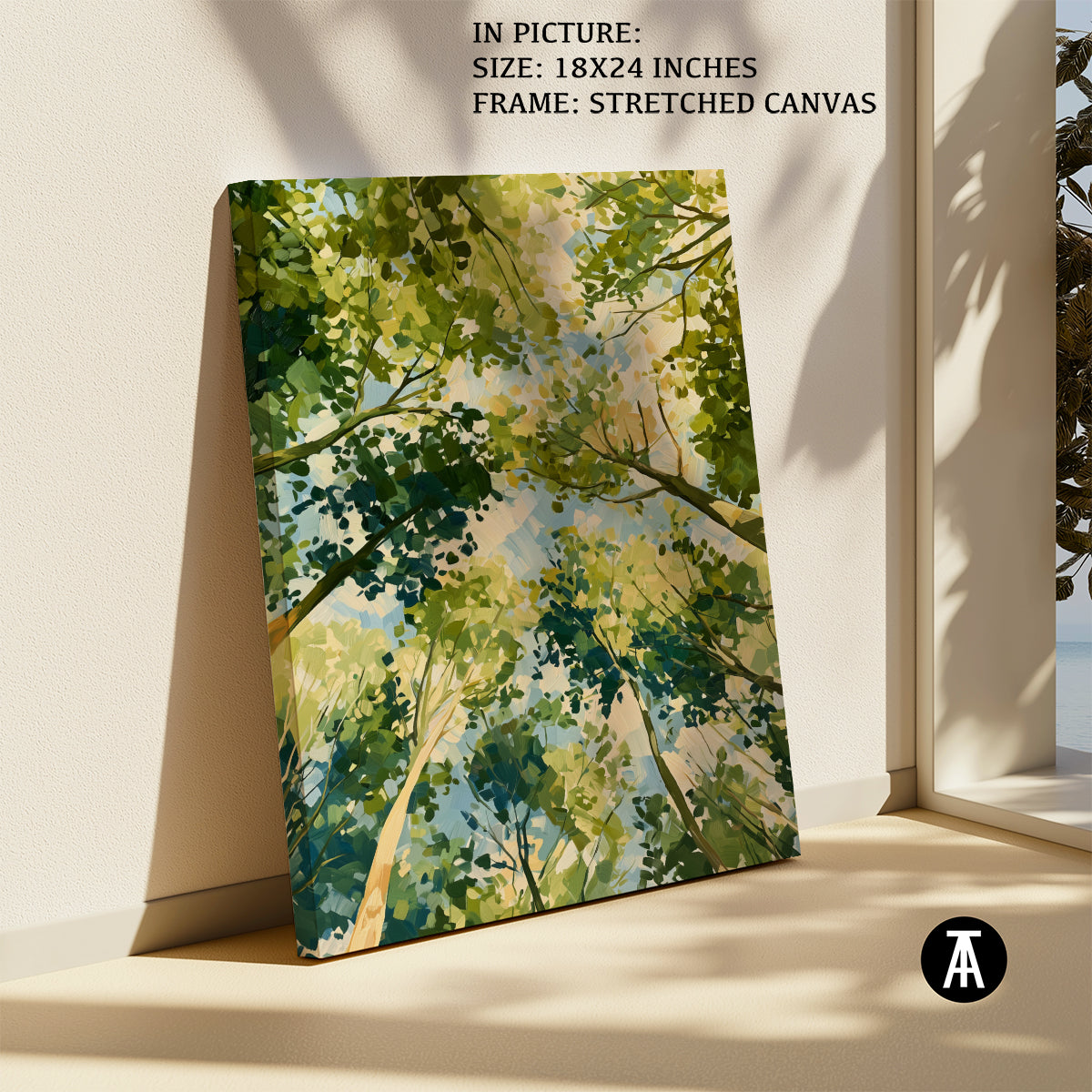 Artwork as Stretched Canvas