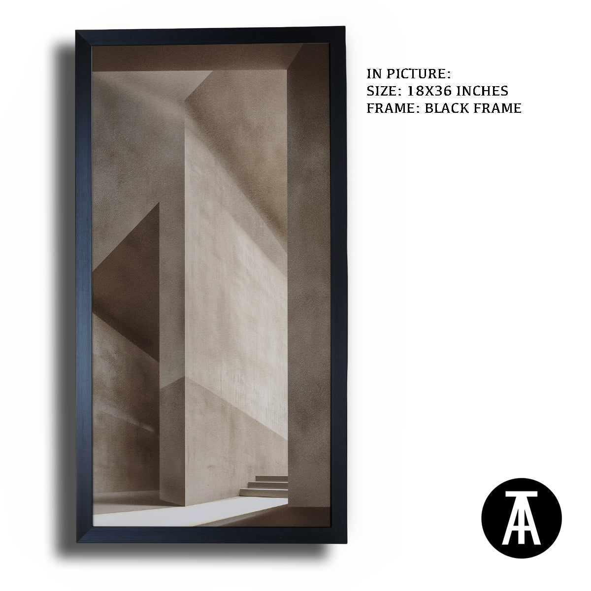 Artwork in Black Frame