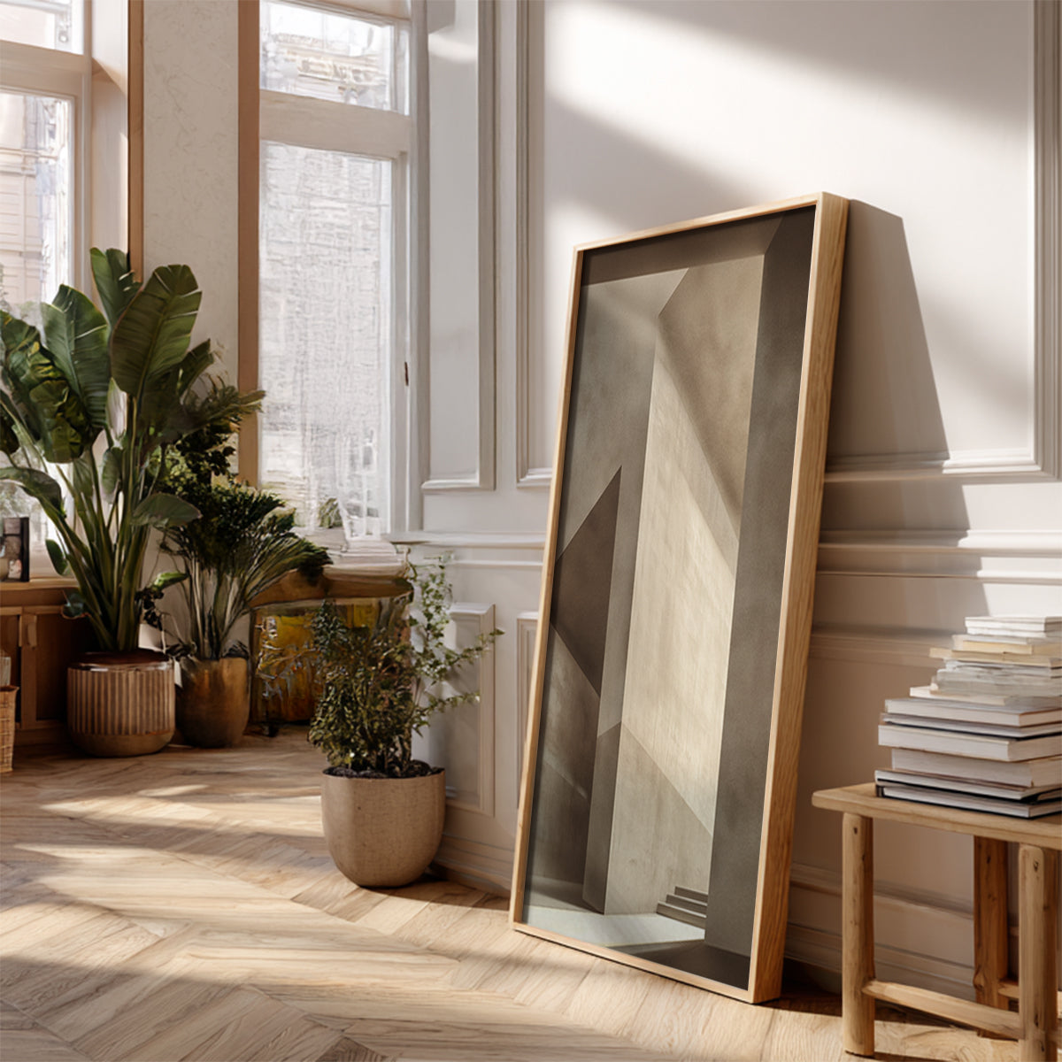 Indian Artwork in a Lifestyle Setting