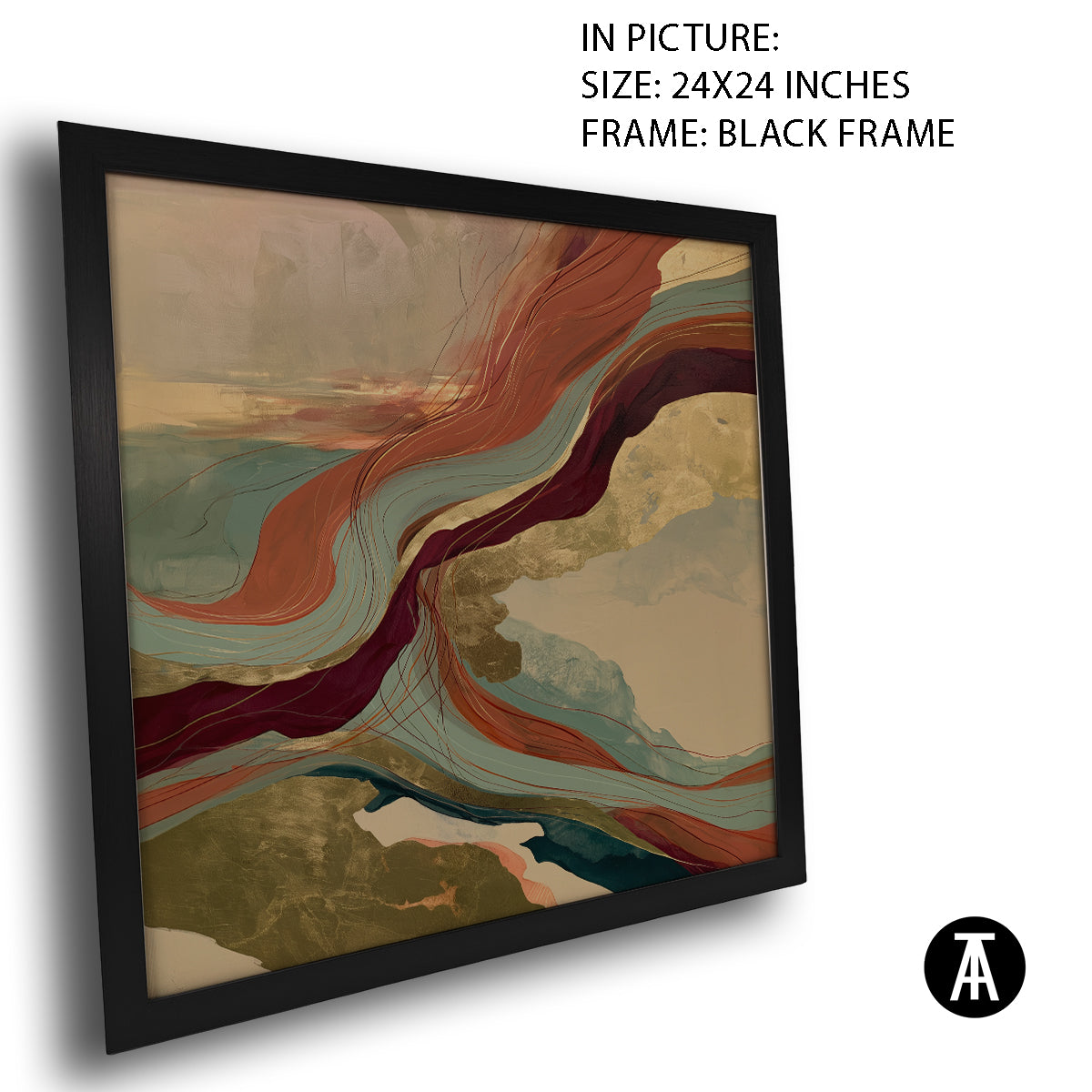 Artwork in Black Frame