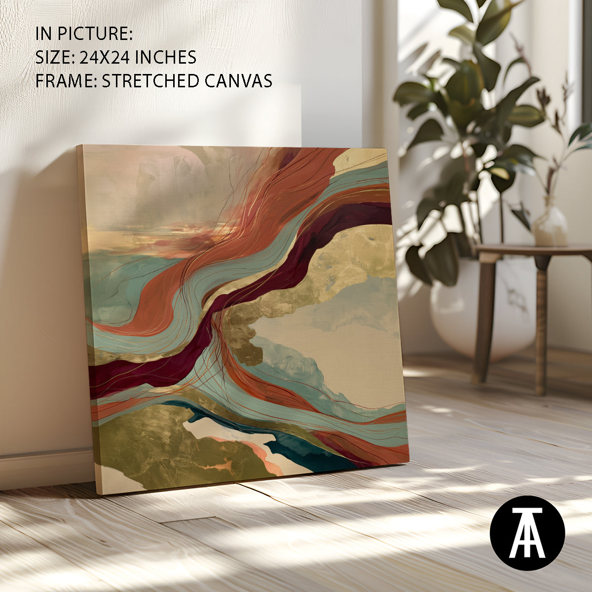 Artwork in Stretched Canvas