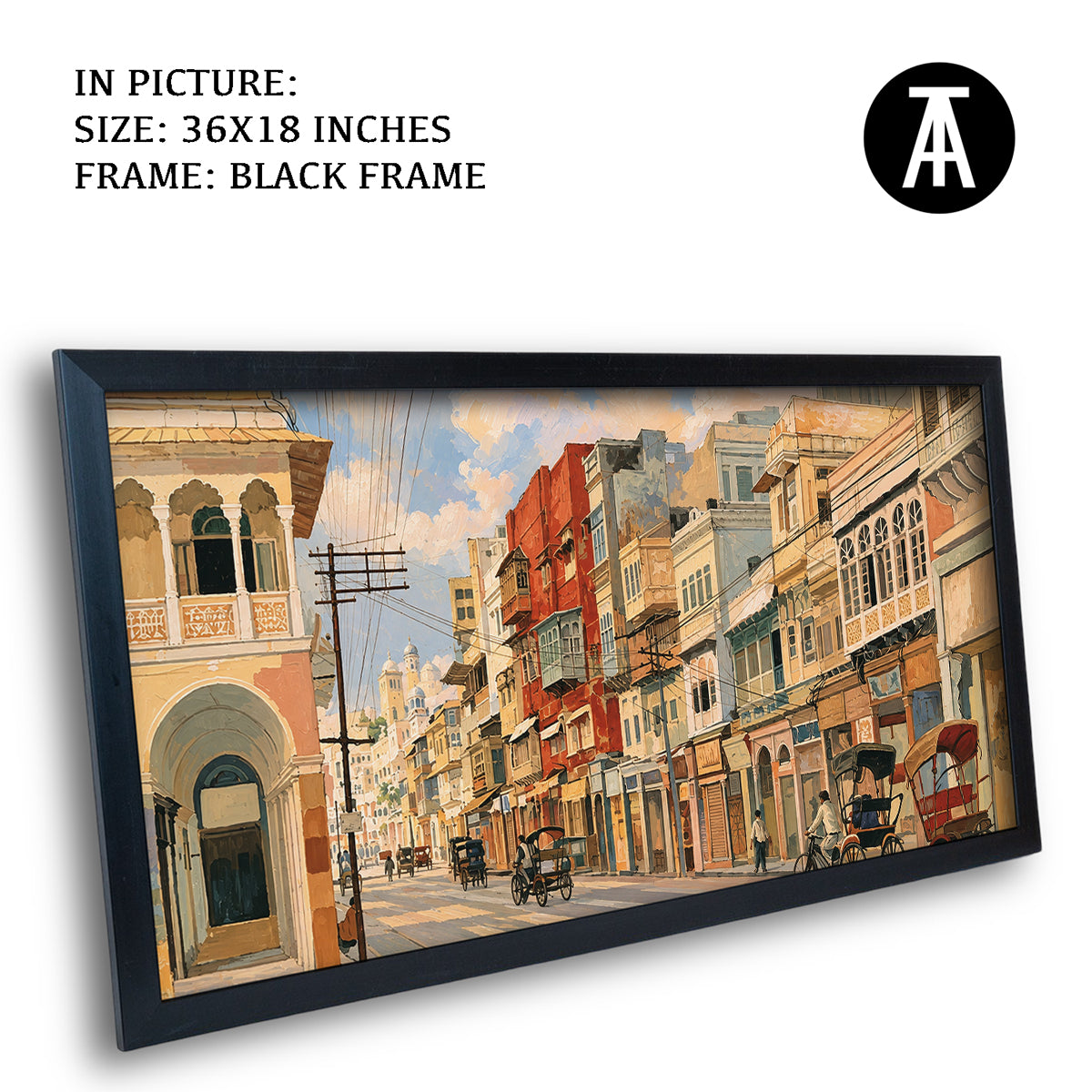 Artwork in Black Frame