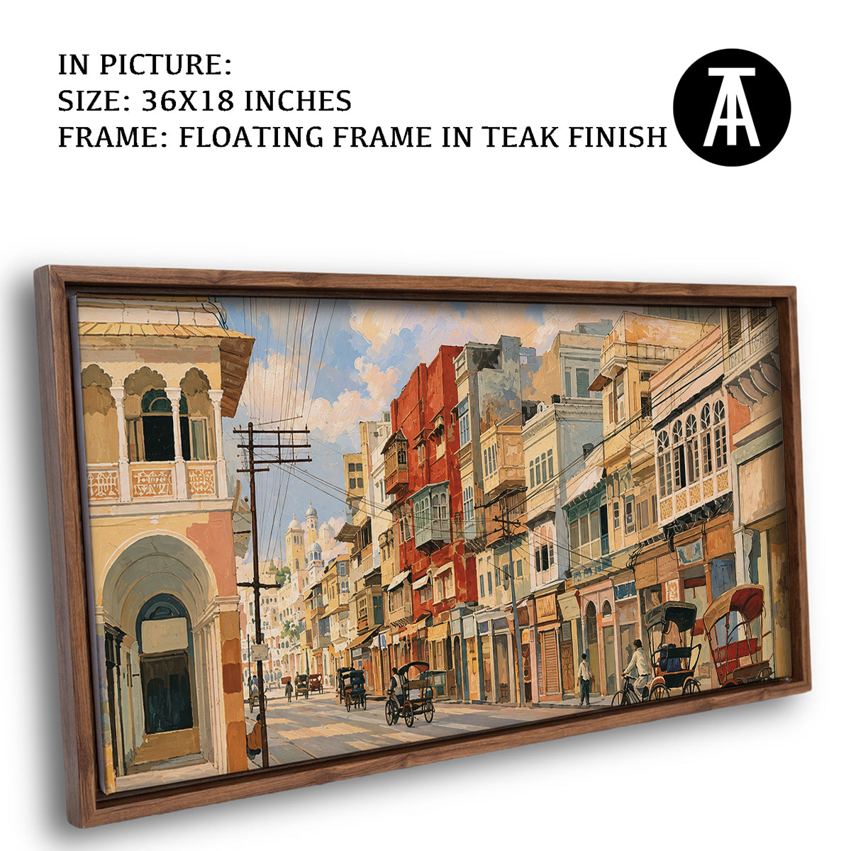Artwork in Floating Frame