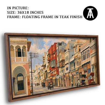 Artwork in Floating Frame