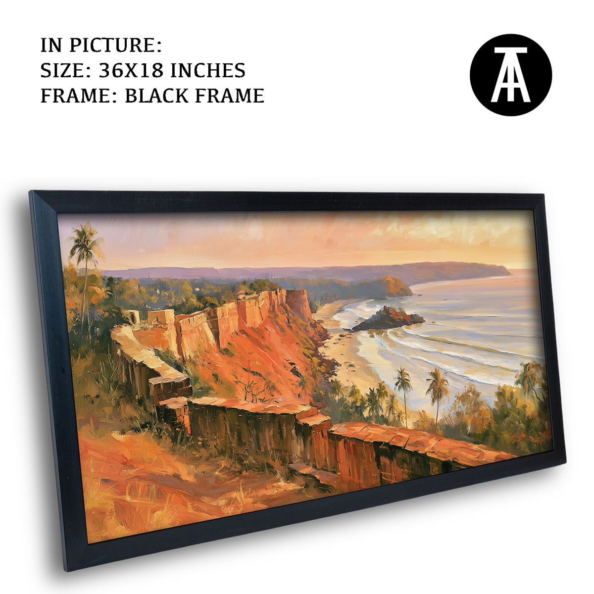 Artwork in Black Frame