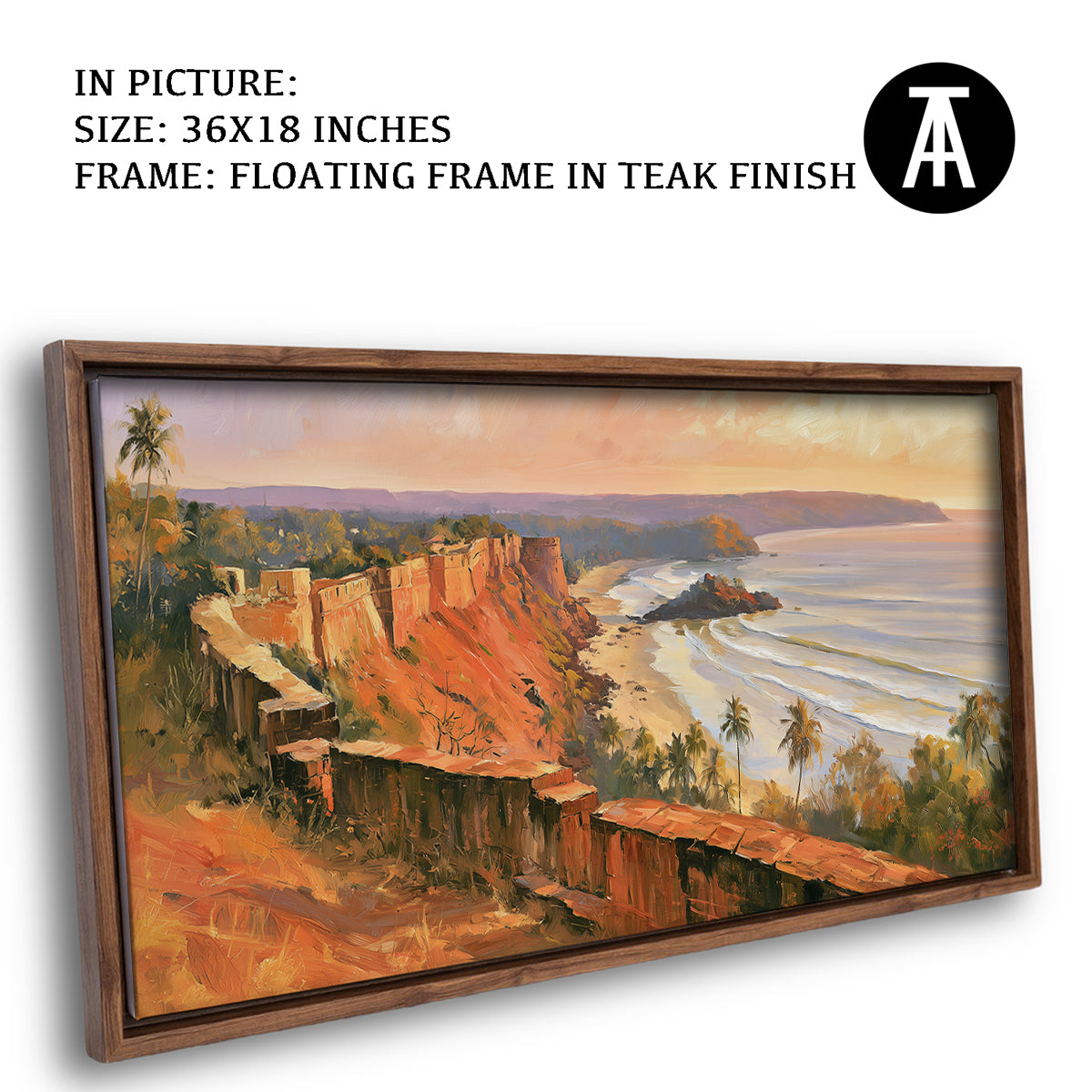 Artwork in Floating Frame