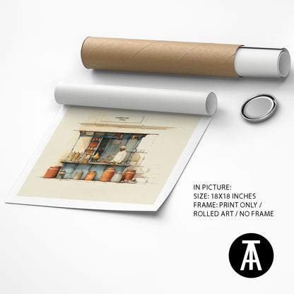 Artwork as Print Only / Rolled Art