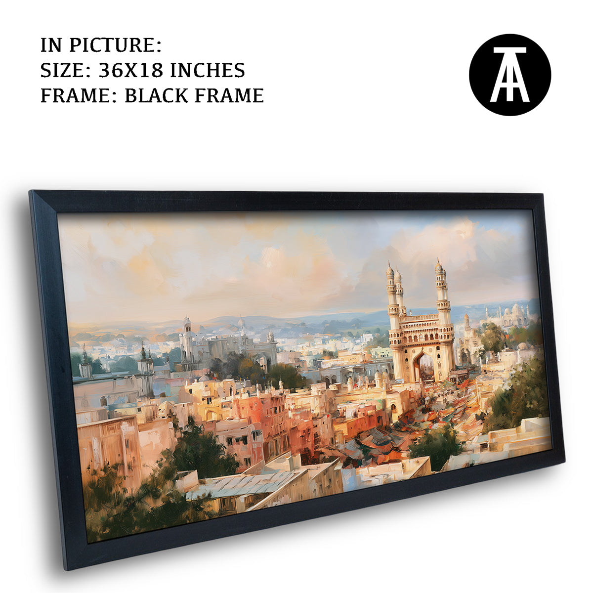 Artwork in Black Frame
