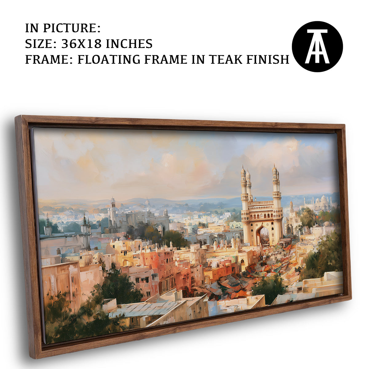 Artwork in Floating Frame