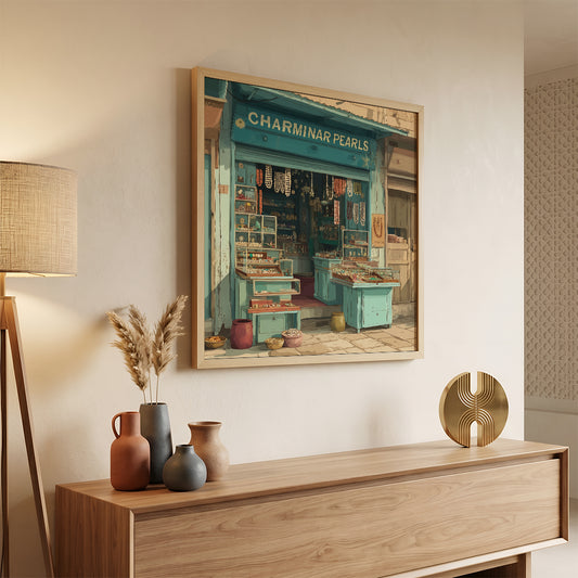Indian Art in a Lifestyle Setting