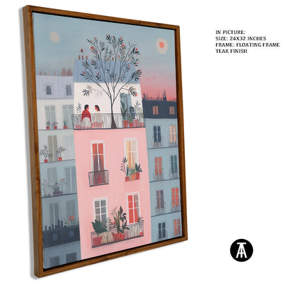 Artwork in Floating Frame