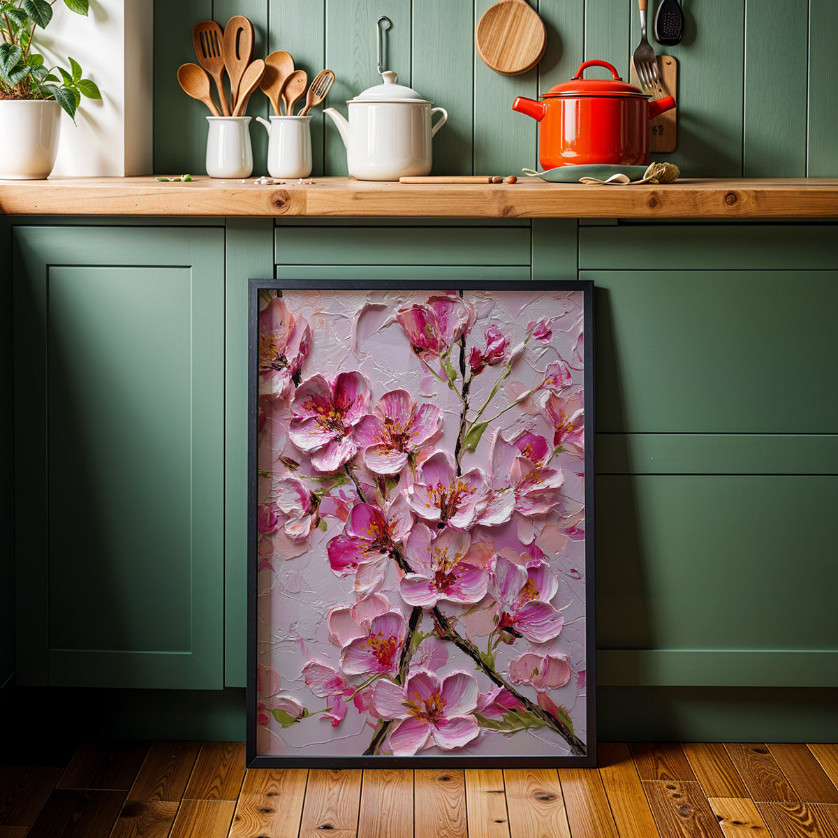 Japanese Artwork in a Lifestyle Setting