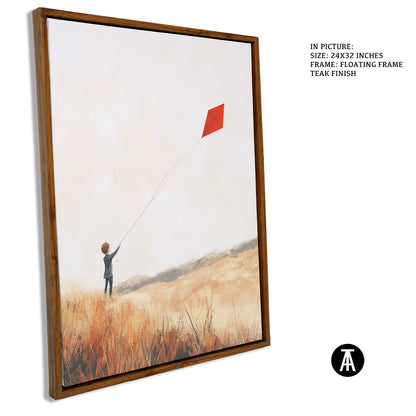Sample Artwork in Floating Frame