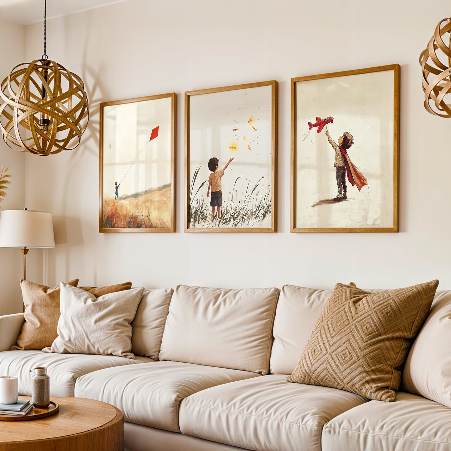 Gallery Wall Set in Lifestyle Setting