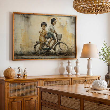 Limited Edition Painting in a Lifestyle Setting