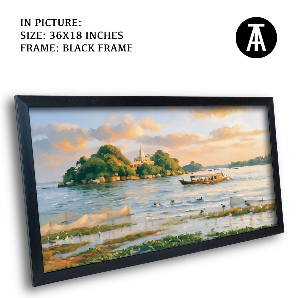 Artwork in Black Frame