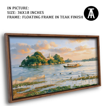 Artwork in Floating Frame