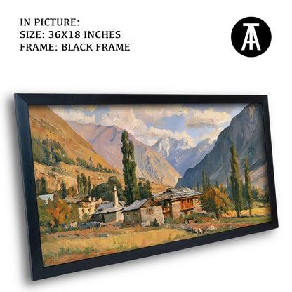Artwork in Black Frame