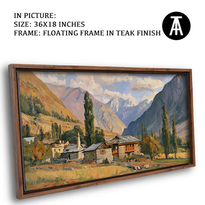 Artwork in Floating Frame