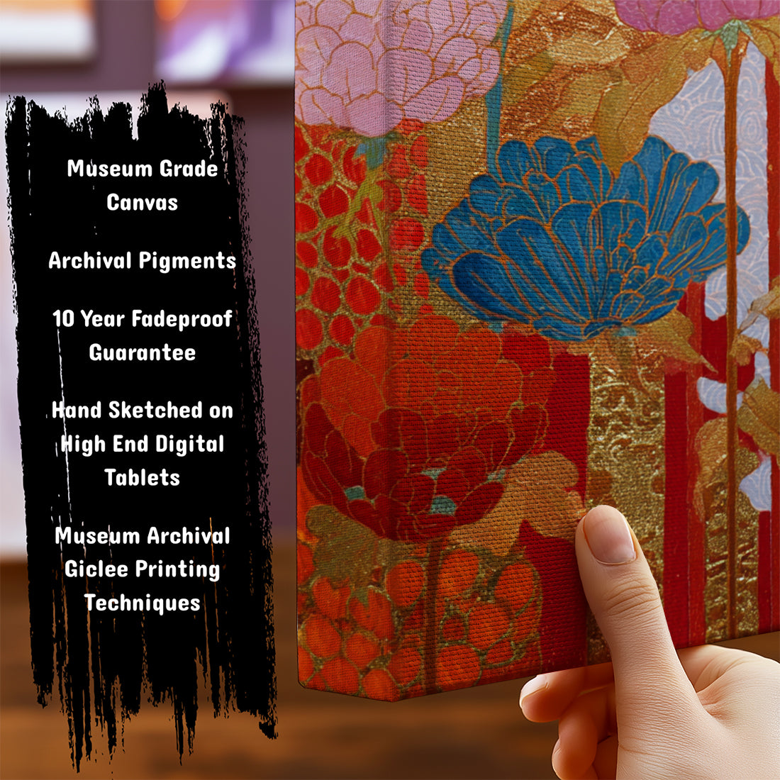 Information on Canvas Art Set of Three
